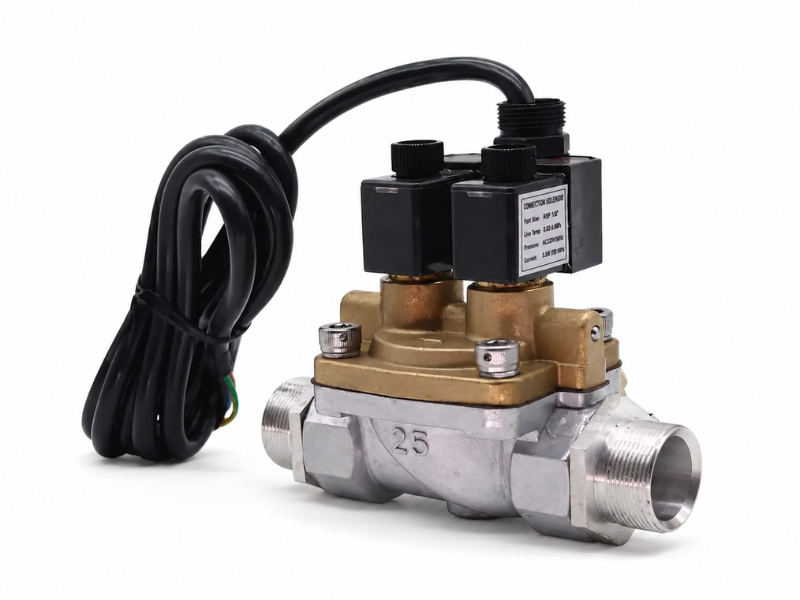 Fuel Dispenser Solenoid Valve Structure and Working Principle