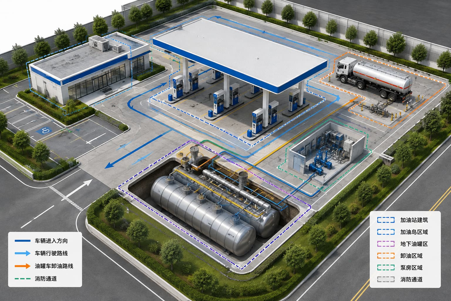 Gas Station Location Requirements: Site Selection & Safety Distance Guide