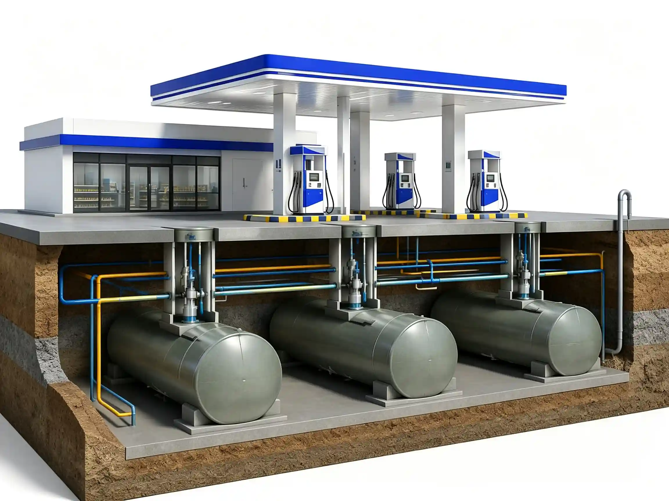 Underground Fuel Tank Installation Requirements for Gas Stations: Engineering Data, Burial Depth and Safety Guide