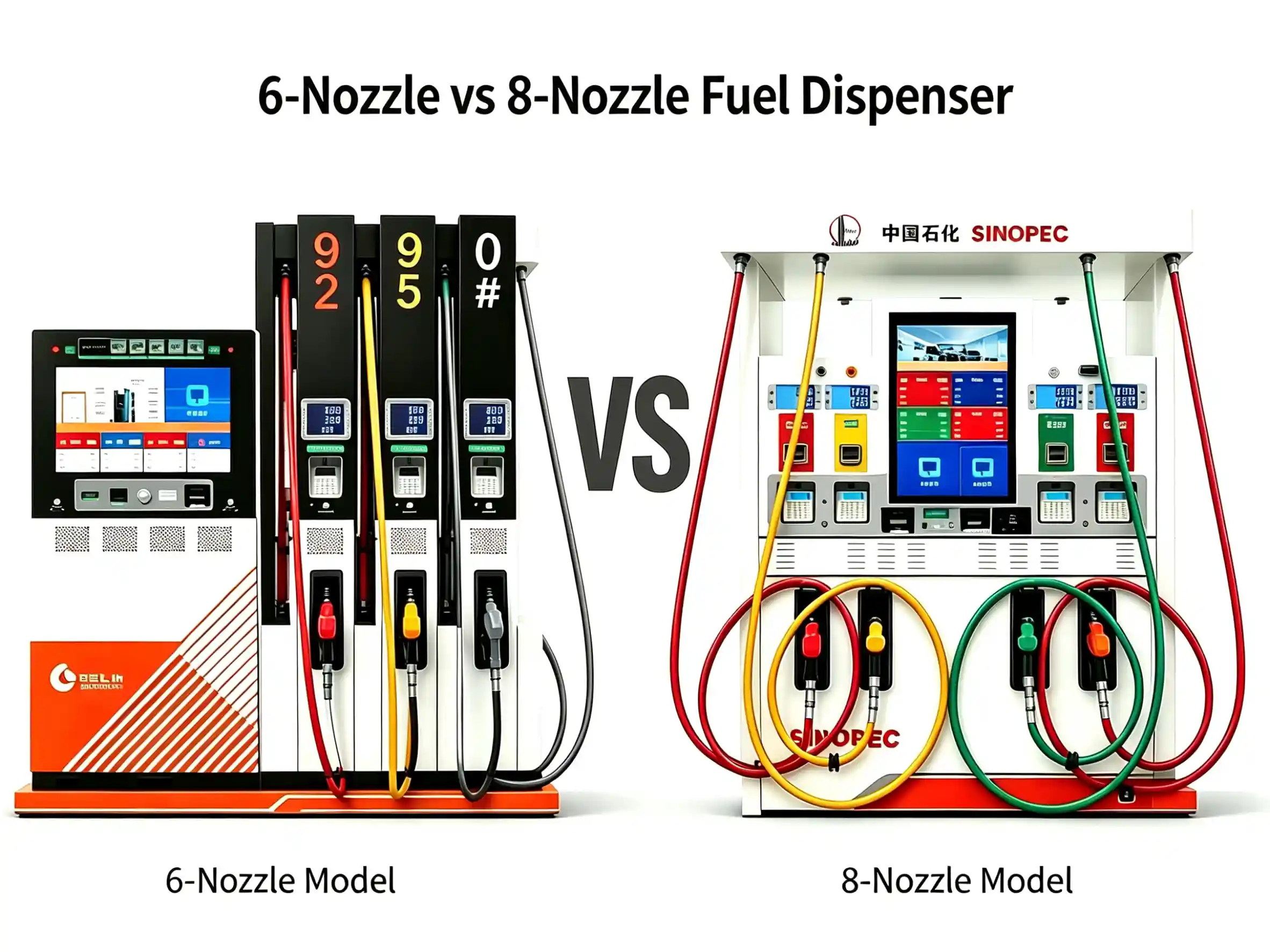6-Nozzle vs. 8-Nozzle Fuel Dispenser: Which Is Right for Your Gas Station?