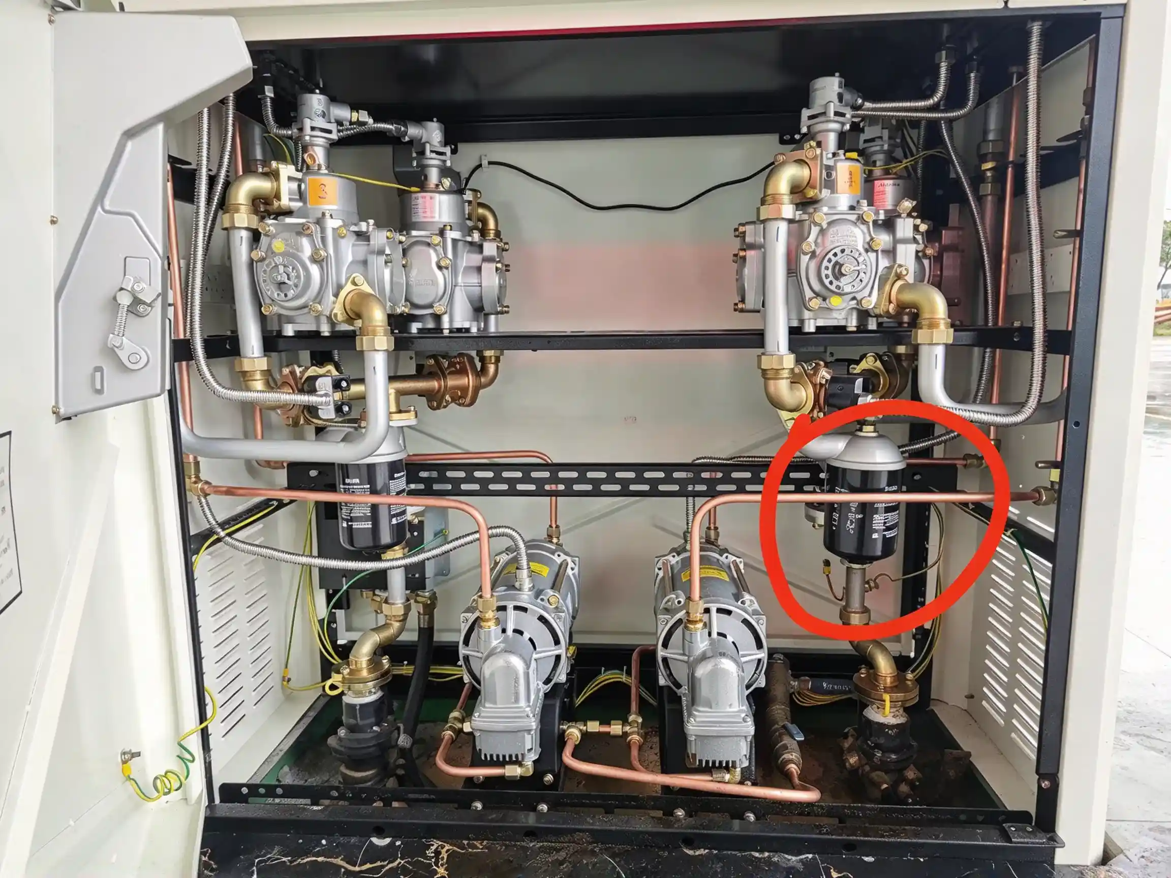 Fuel Dispenser Filter Inspection fuel dispenser filter causing slow fuel flow